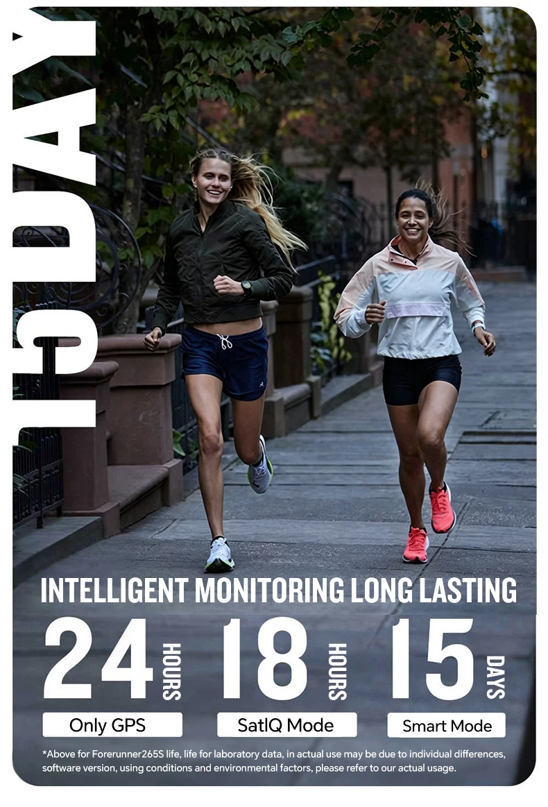 Garmin Forerunner 265 Sports Watch Outdoor GPS Running Fitness Marathon Swimming Chinese Heart Rate Blood Oxygen smartwatch — изображение 12